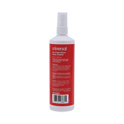 Universal Dry Erase Spray Cleaner, 8 oz Spray Bottle