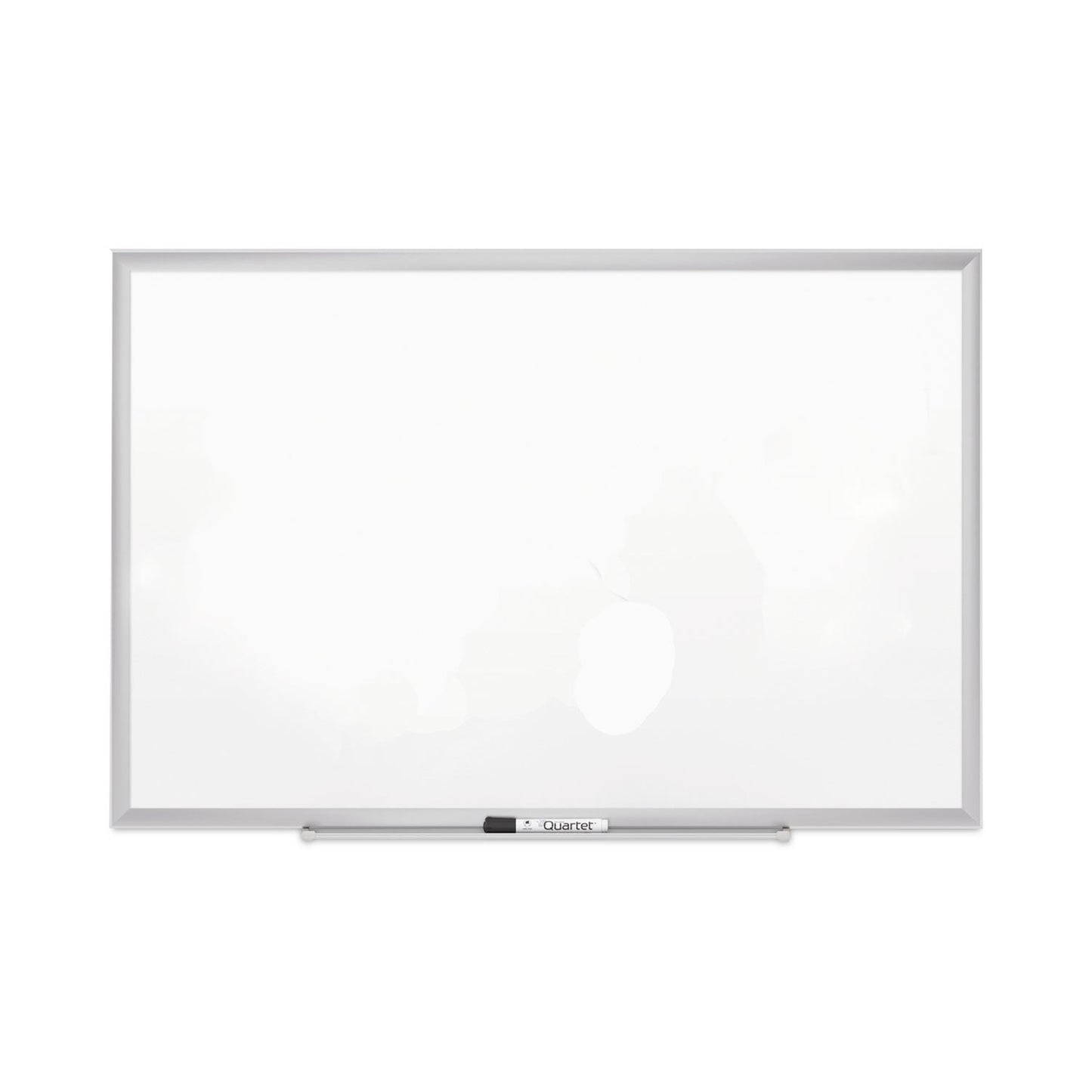 Quartet Classic Series Porcelain Magnetic Board, 36 x 24, White, Silver Aluminum Frame