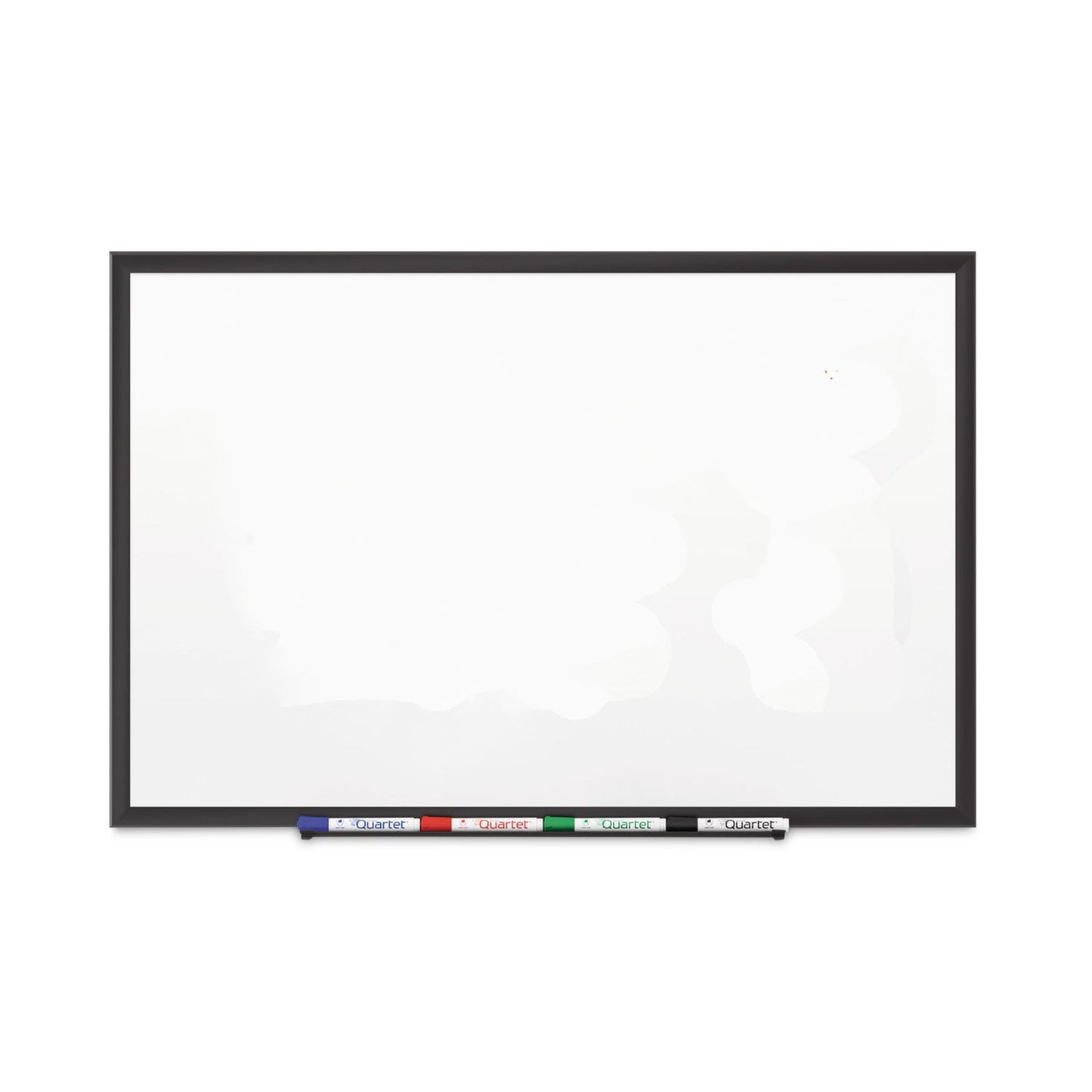 Quartet Classic Porcelain Magnetic Whiteboard, 60 x 36, Black Aluminum Frame