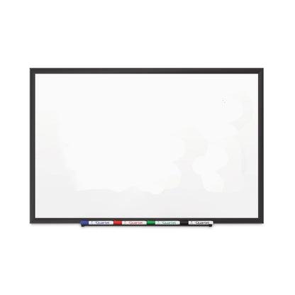 Quartet Classic Porcelain Magnetic Whiteboard, 60 x 36, Black Aluminum Frame