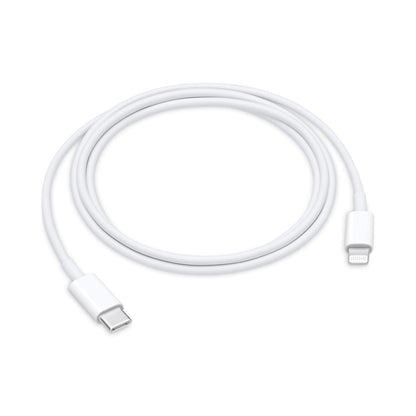 JENSEN USB-C to Lightning Cable, 3 ft, White