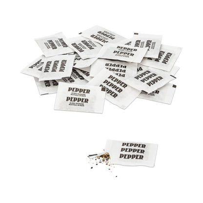 Office Snax Pepper Packets, 0.1 g Packet, 3,000/Carton