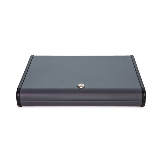 CONTROLTEK Key Lockable Key Cabinet, 60-Key, Metal, Charcoal Gray, 12 x 2.63 x 14.75
