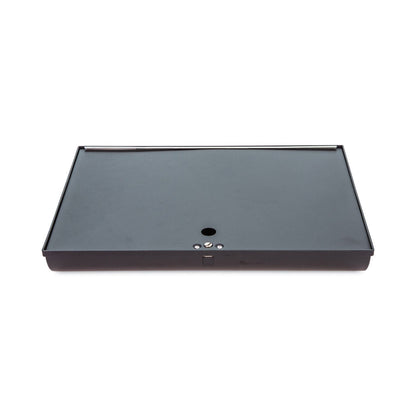 CONTROLTEK Plastic Currency and Coin Tray, Coin/Cash, 10 Compartments, 16 x 11.25 x 2.25, Black
