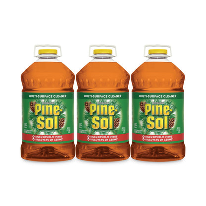 Pine-Sol All Purpose Cleaner, Original, 144 oz Bottle, 3/Carton