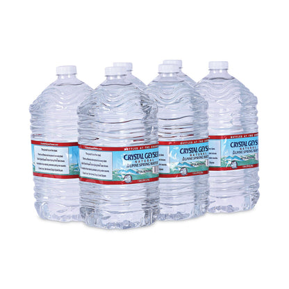 Crystal Geyser Alpine Spring Water, 1 Gal Bottle, 6/Case, 48 Cases/Pallet