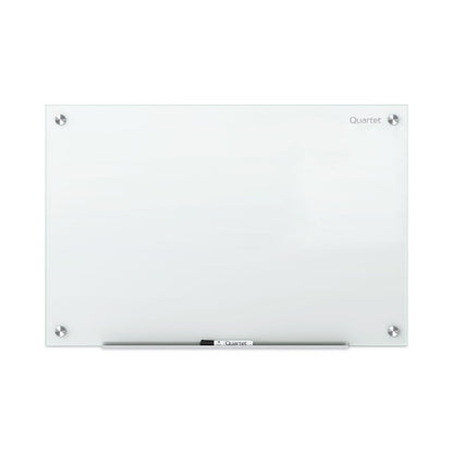Quartet Infinity Magnetic Glass Marker Board, 36 x 24, White