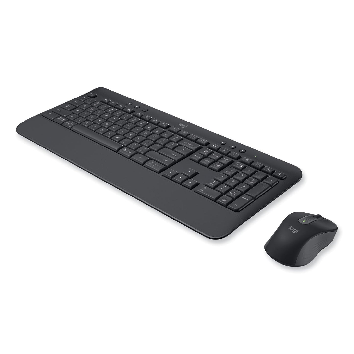 Logitech Signature MK650 Wireless Keyboard and Mouse Combo for Business, 2.4 GHz Frequency/32 ft Wireless Range, Graphite