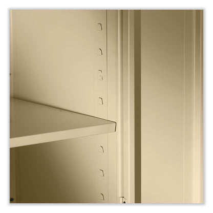 Tennsco 72" High Standard Cabinet (Unassembled), 36 x 18 x 72, Black