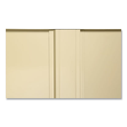 Tennsco 72" High Standard Cabinet (Unassembled), 36 x 18 x 72, Black