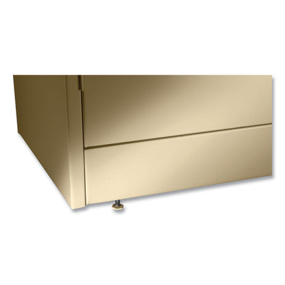 Tennsco 72" High Standard Cabinet (Assembled), 36 x 18 x 72, Light Gray