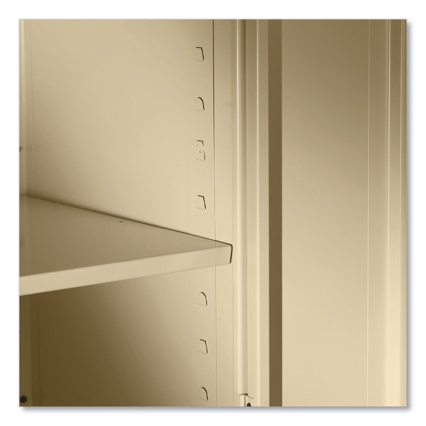 Tennsco 72" High Standard Cabinet (Unassembled), 36 x 18 x 72, Putty