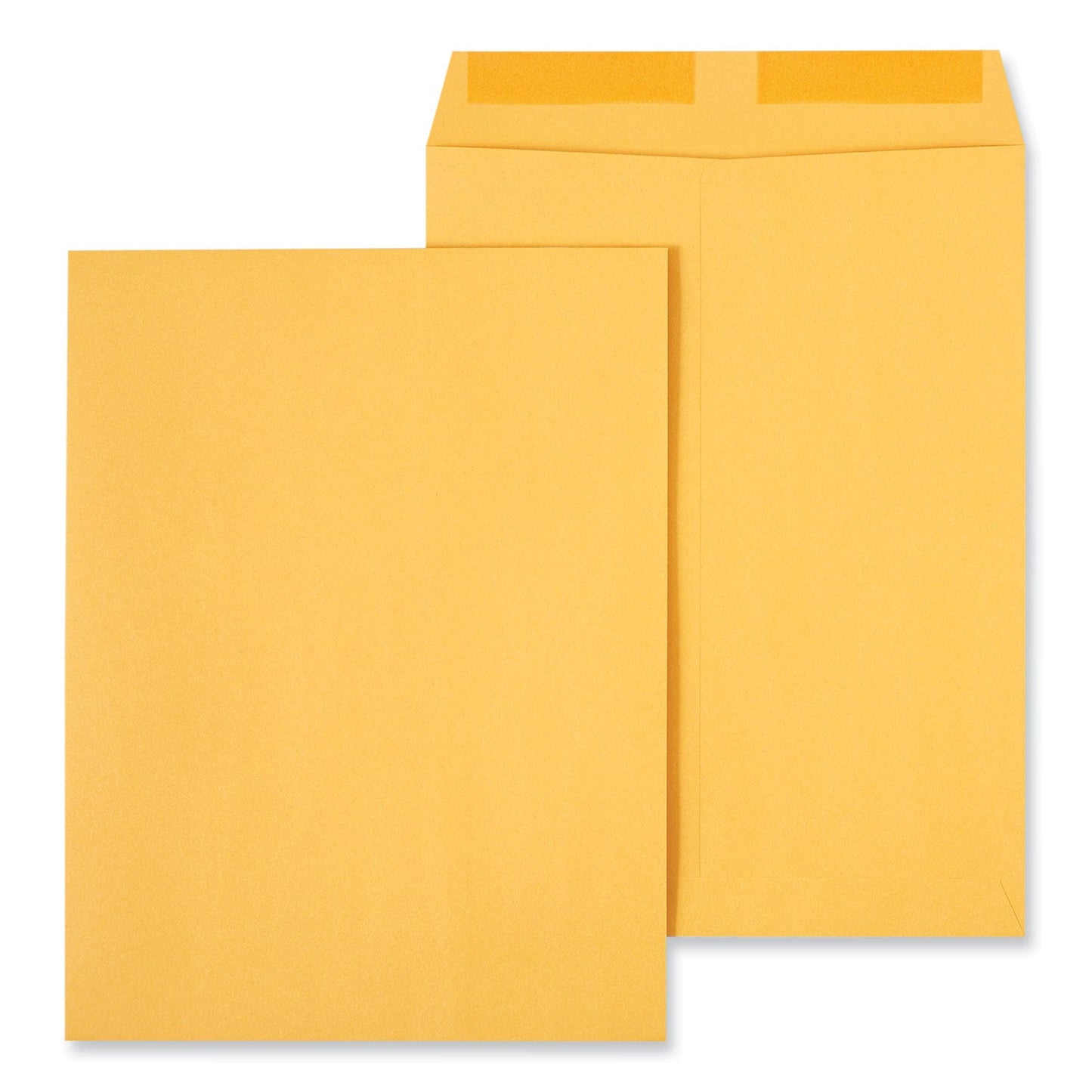 Universal Catalog Envelope, 28 lb Bond Weight Kraft, #12 1/2, Square Flap, Gummed Closure, 9.5 x 12.5, Brown Kraft, 250/Box
