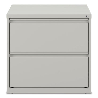 Alera Lateral File, 2 Legal/Letter-Size File Drawers, Light Gray, 30" x 18.63" x 28"