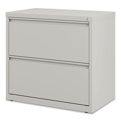 Alera Lateral File, 2 Legal/Letter-Size File Drawers, Light Gray, 30" x 18.63" x 28"