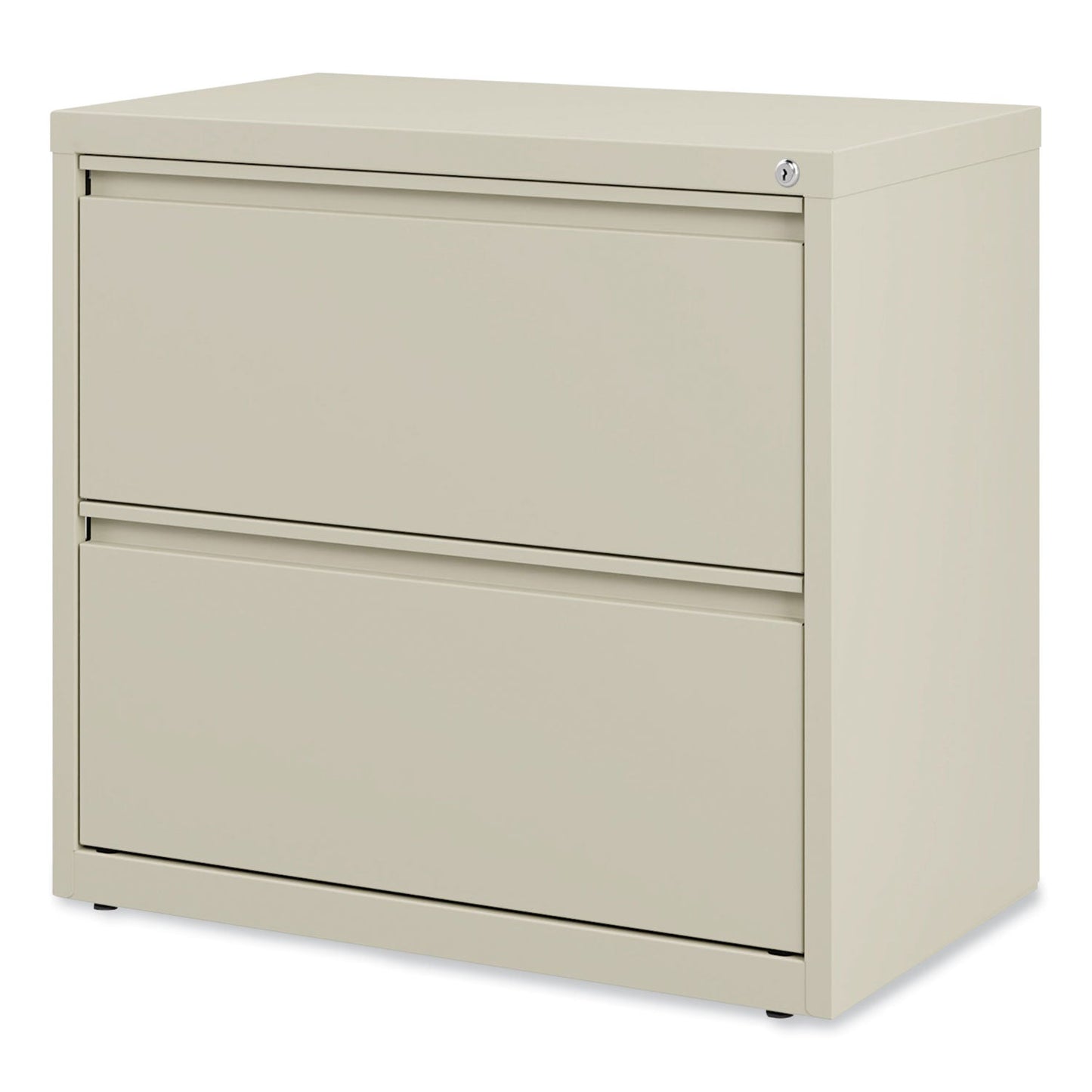 Alera Lateral File, 2 Legal/Letter-Size File Drawers, Putty, 30" x 18.63" x 28"