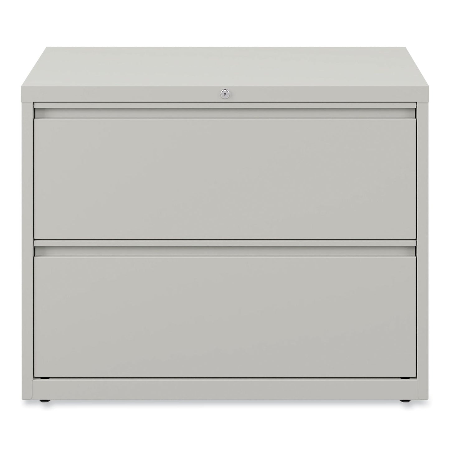 Alera Lateral File, 2 Legal/Letter-Size File Drawers, Light Gray, 36" x 18" x 28"