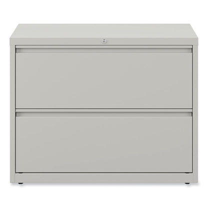 Alera Lateral File, 2 Legal/Letter-Size File Drawers, Light Gray, 36" x 18" x 28"