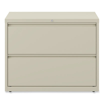Alera Lateral File, 2 Legal/Letter-Size File Drawers, Putty, 36" x 18" x 28"