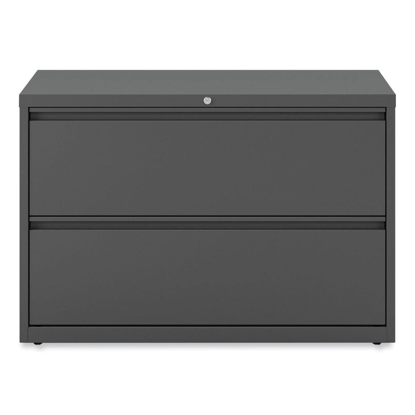 Alera Lateral File, 2 Legal/Letter-Size File Drawers, Charcoal, 42" x 18.63" x 28"