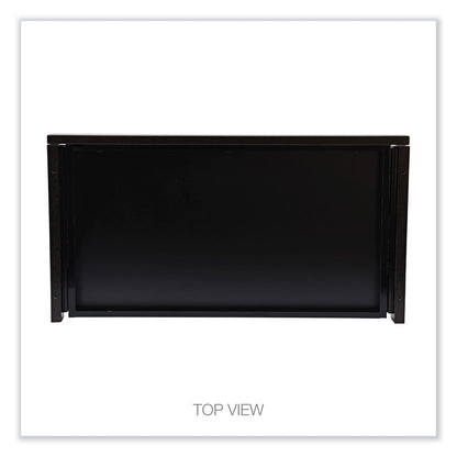 Alera Valencia Series Center Drawer, Laminate, 24.5w x 15d x 2h, Espresso