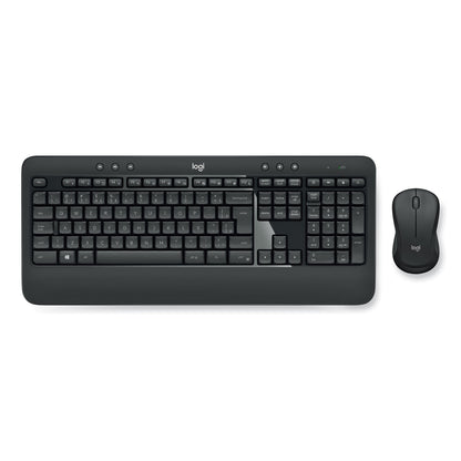 Logitech MK540 Wireless Combo, 2.4 GHz Frequency/30 ft Wireless Range, Black