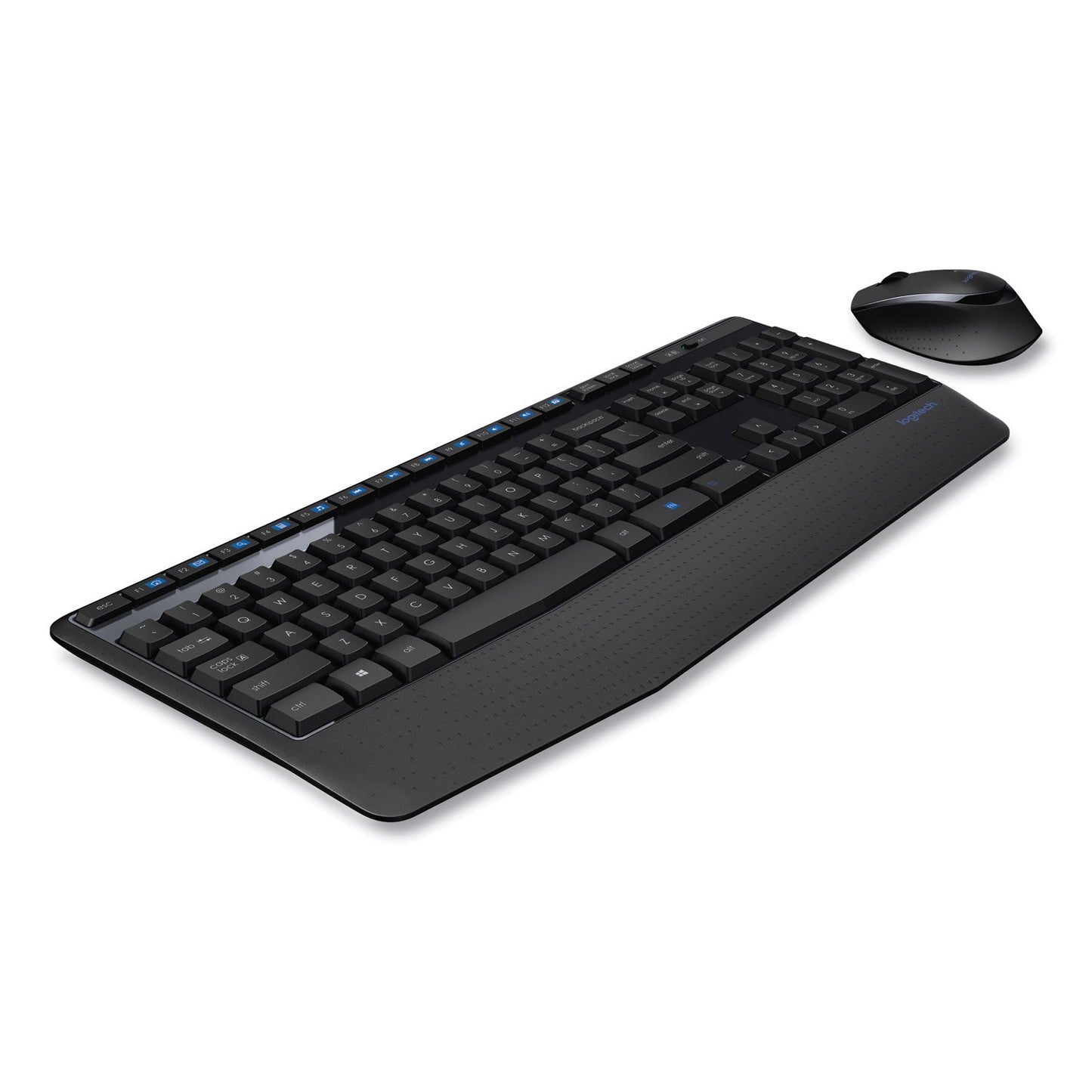 Logitech MK345 Wireless Combo, 2.4 GHz Frequency/30 ft Wireless Range, Black