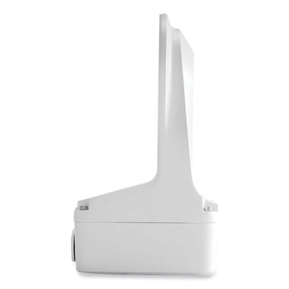 Gyration Fixed Outdoor Wall Mount, 4.92 x 4.92 x 9.17, White