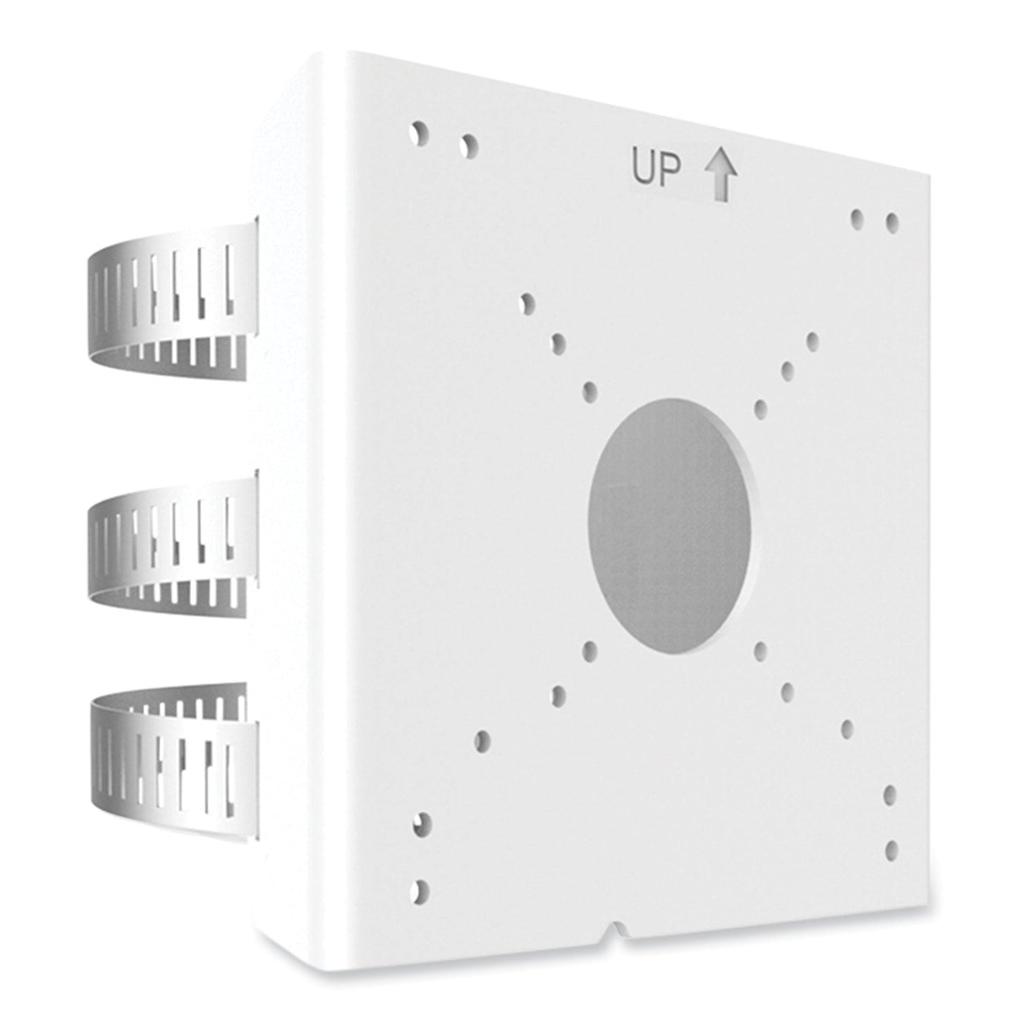 Gyration Pole Mount Adapter, 5 x 5.35 x 2.46, White
