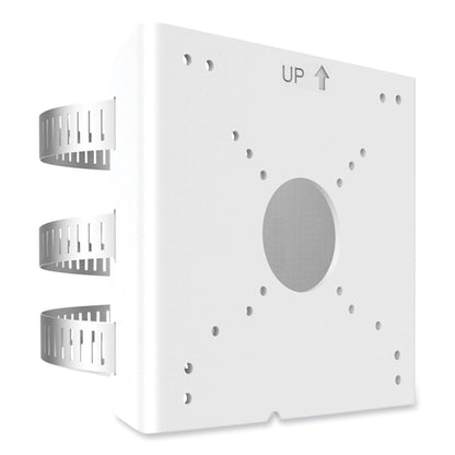 Gyration Pole Mount Adapter, 5 x 5.35 x 2.46, White