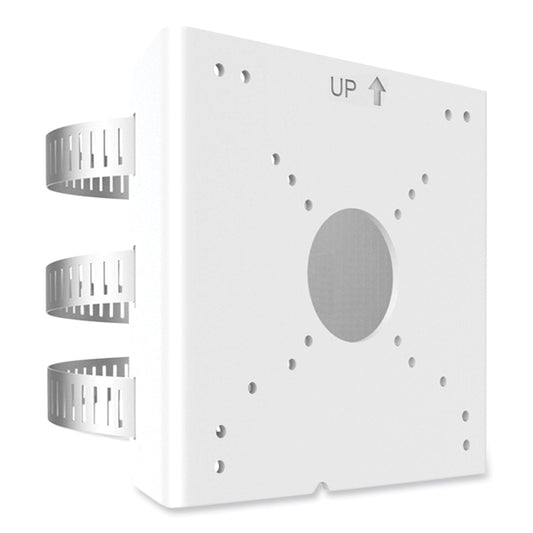 Gyration Pole Mount Adapter, 5 x 5.35 x 2.46, White