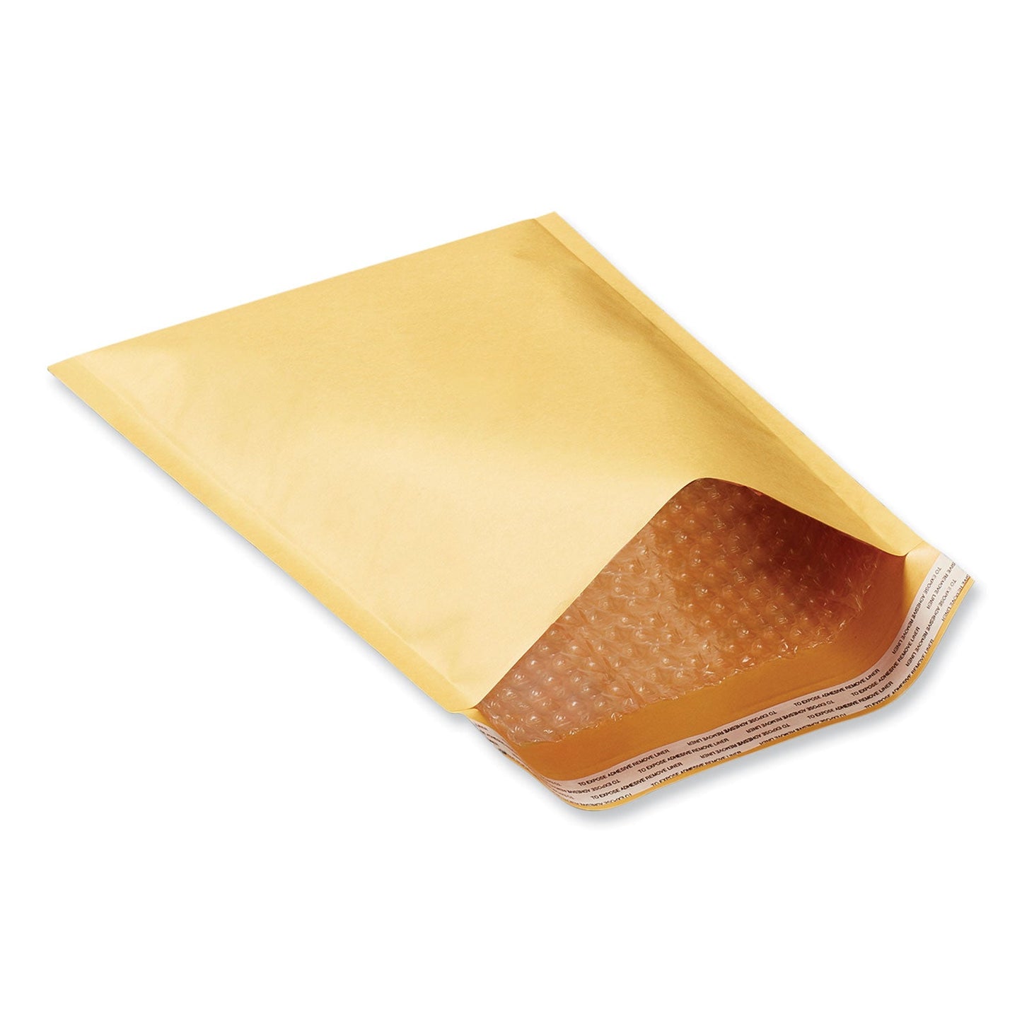 Universal Peel Seal Strip Cushioned Mailer, #00, Extension Flap, Self-Adhesive Closure, 5 x 10, 25/Carton