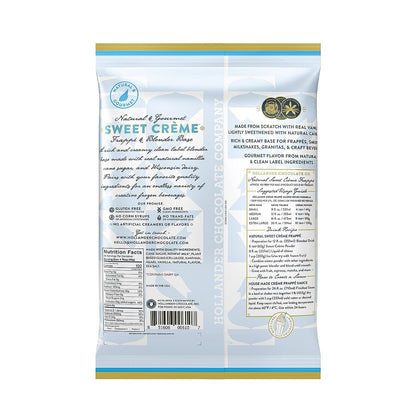 Hollander Chocolate - Sweet Creme Frappe Blender Base