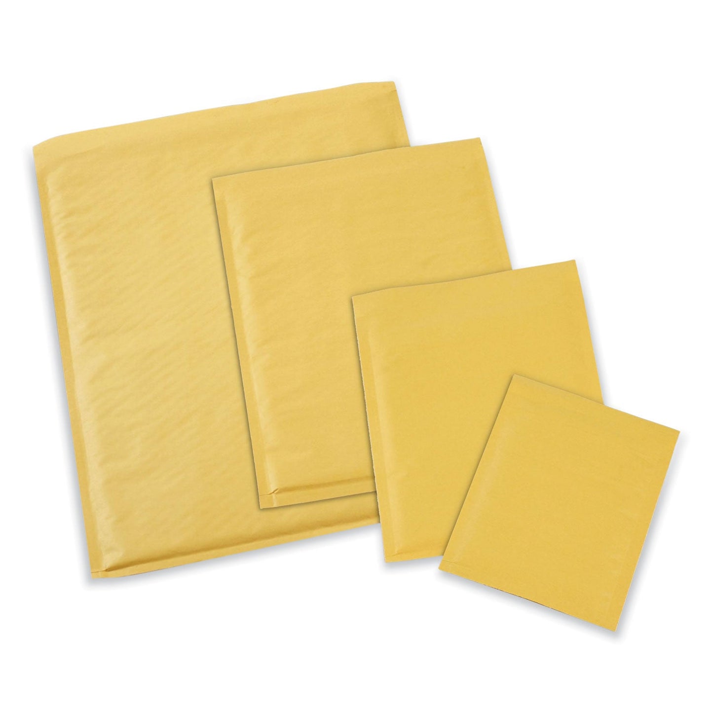 Universal Peel Seal Strip Cushioned Mailer, #5, Extension Flap, Self-Adhesive Closure, 10.5 x 16, 25/Carton