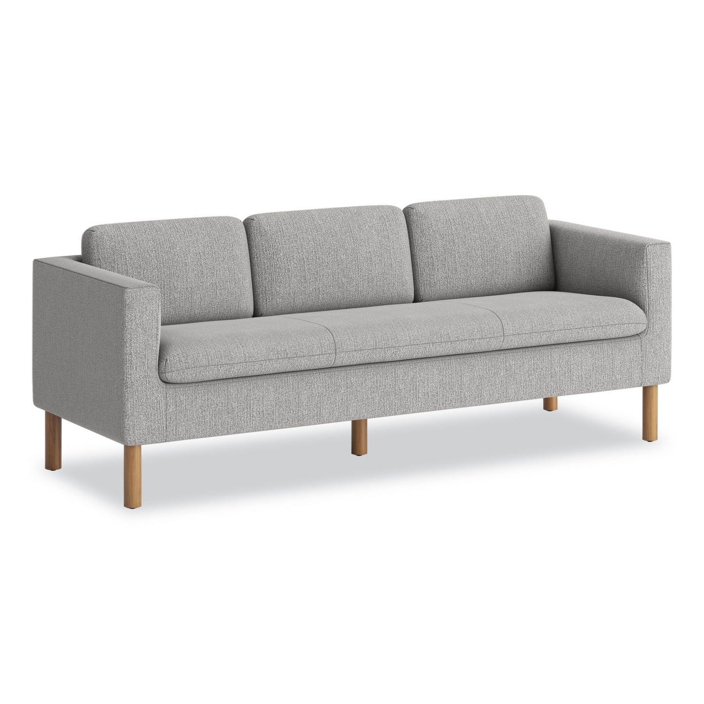 HON Parkwyn Series Sofa, 77w x 26.75d x 29h, Gray