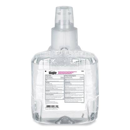 GOJO Antibacterial Foam Hand Wash Refill, For LTX-12 Dispenser, Plum Scent, 1,200 mL Refill, 2/Carton