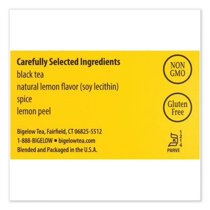 Bigelow Lemon Lift Black Tea, 28/Box