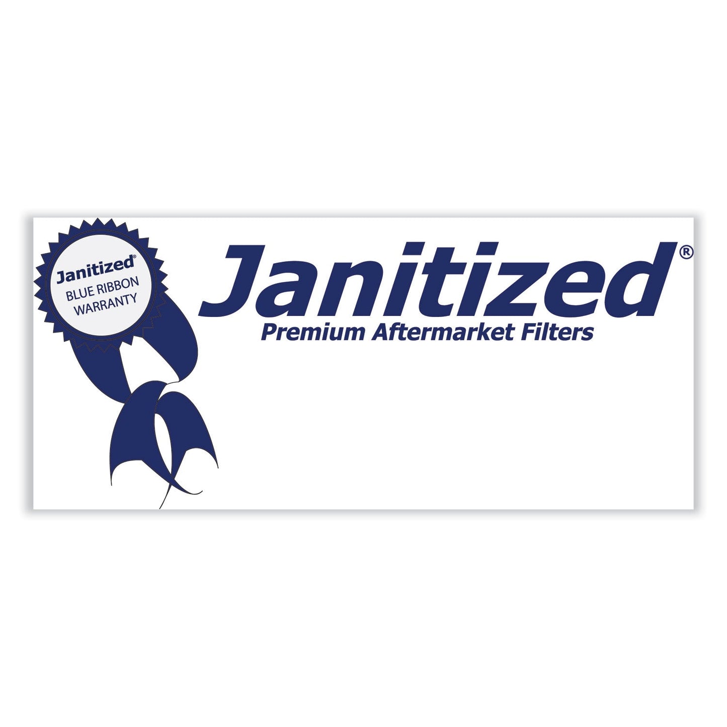 Janitized Vacuum Filter Bag Designed to Fit Karcher/Tornado CV30/1, CV38/1, CV48/2, 100/CT