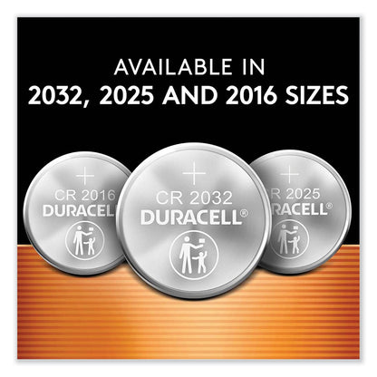 Duracell Lithium Coin Batteries, 2025, 2/Pack