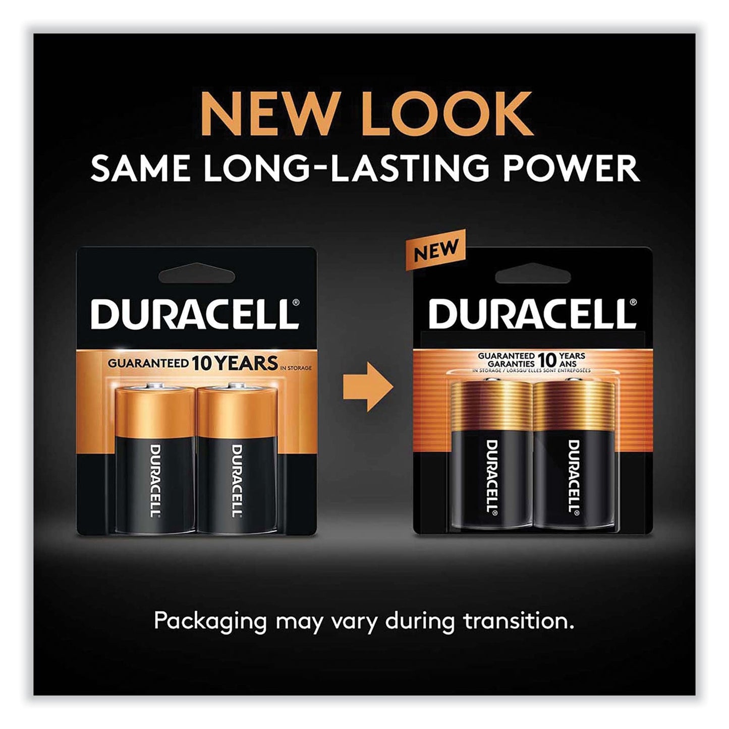 Duracell CopperTop Alkaline D Batteries, 12/Box