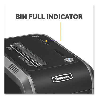 Fellowes Powershred 99Ci 100% Jam Proof Cross-Cut Shredder, 18 Manual Sheet Capacity