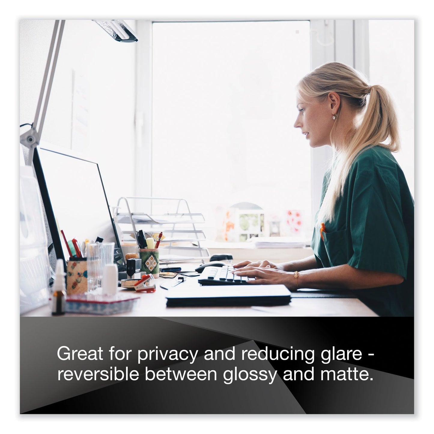 3M COMPLY Magnetic Attach Privacy Filter for 27" Widescreen Monitor, 16:9 Aspect Ratio