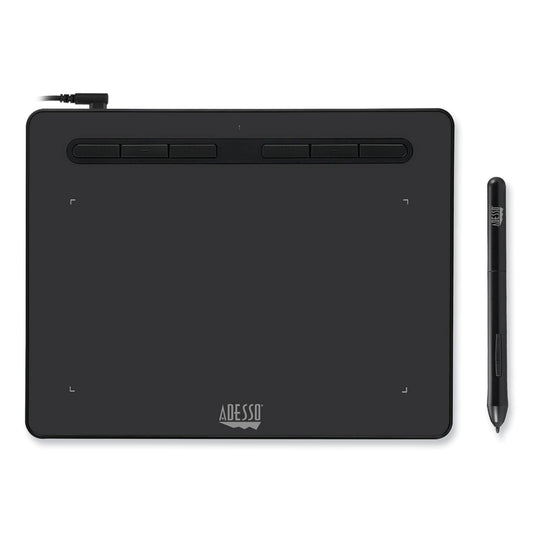 Adesso Cybertablet K8, 8 x 5 Screen, Black