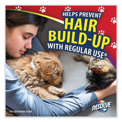 RESOLVE Pet Expert Hair Eliminator, Floral, 18 oz Aerosol Spray, 6/Carton