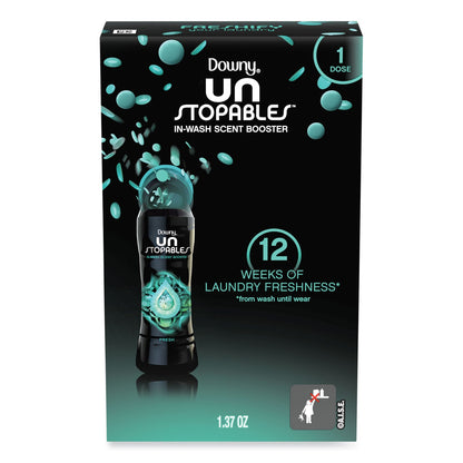 Downy Unstopables In-Wash Scent Booster Beads, For Coin Vending Machines, Fresh Scent, 1.37 oz Canister, 156/Carton