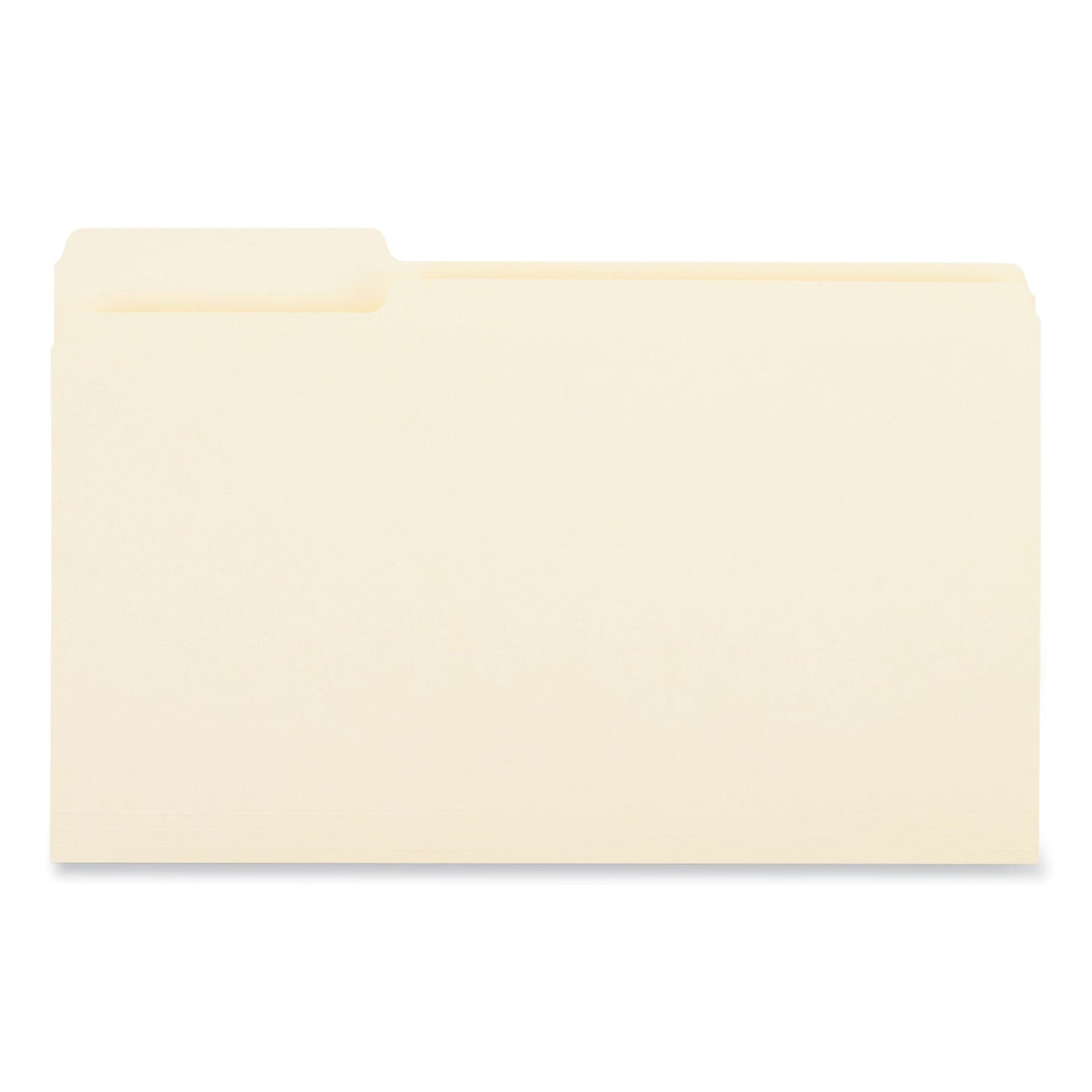 Universal Top Tab File Folders, 1/3-Cut Tabs: Left Position, Legal Size, 0.75" Expansion, Manila, 100/Box