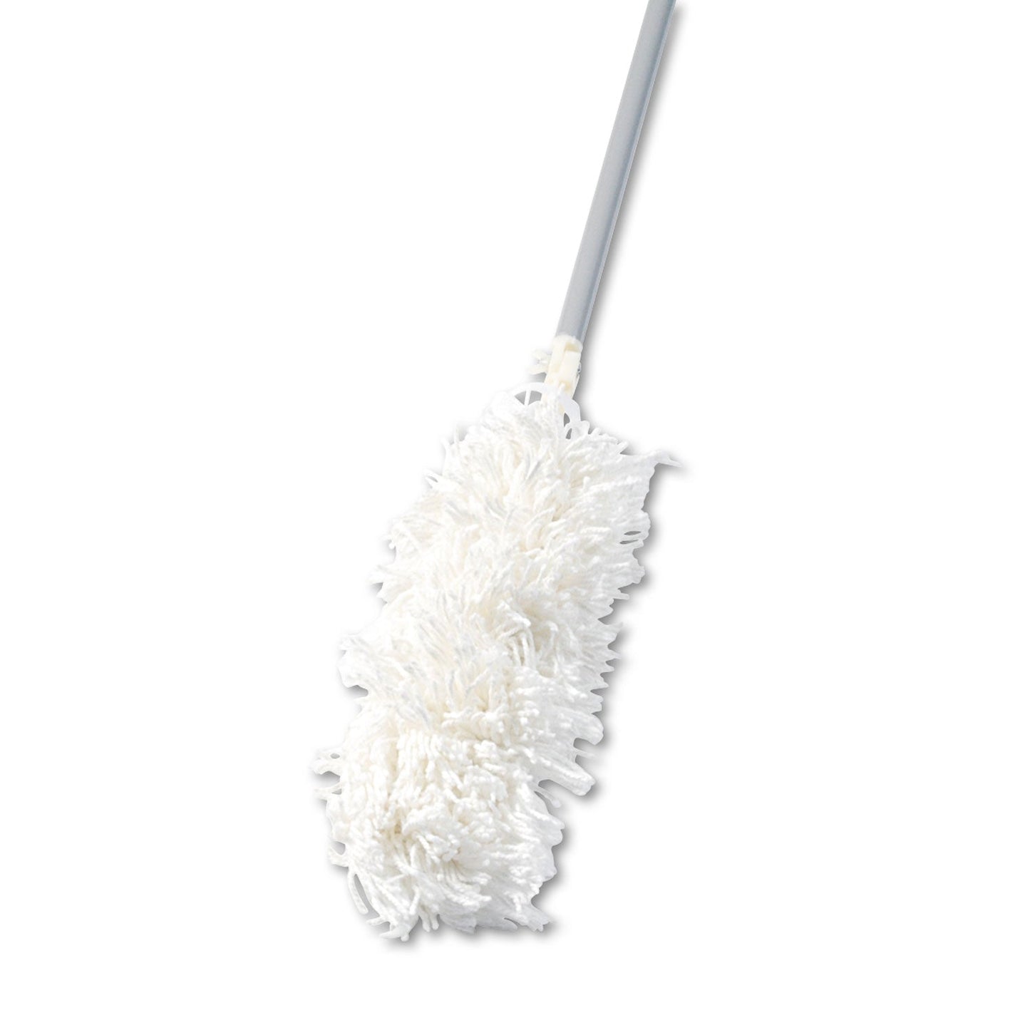 Rubbermaid HiDuster Dusting Tool with Angled Launderable Head, 51" Extension Handle