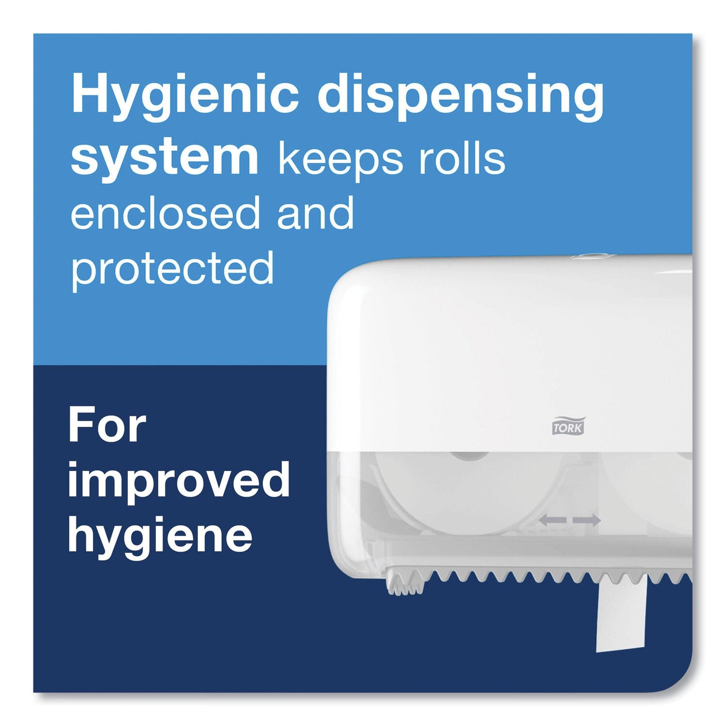 Tork Elevation Coreless High Capacity Bath Tissue Dispenser, 14.17 x 5.08 x 8.23, White