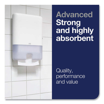 Tork Premium Multifold Towel, 1-Ply, 9 x 9.5, White, 250/Pack, 12 Packs/Carton