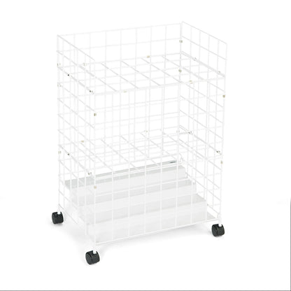 Safco Wire Roll Files, 24 Compartments, 21w x 14.25d x 31.75h, White